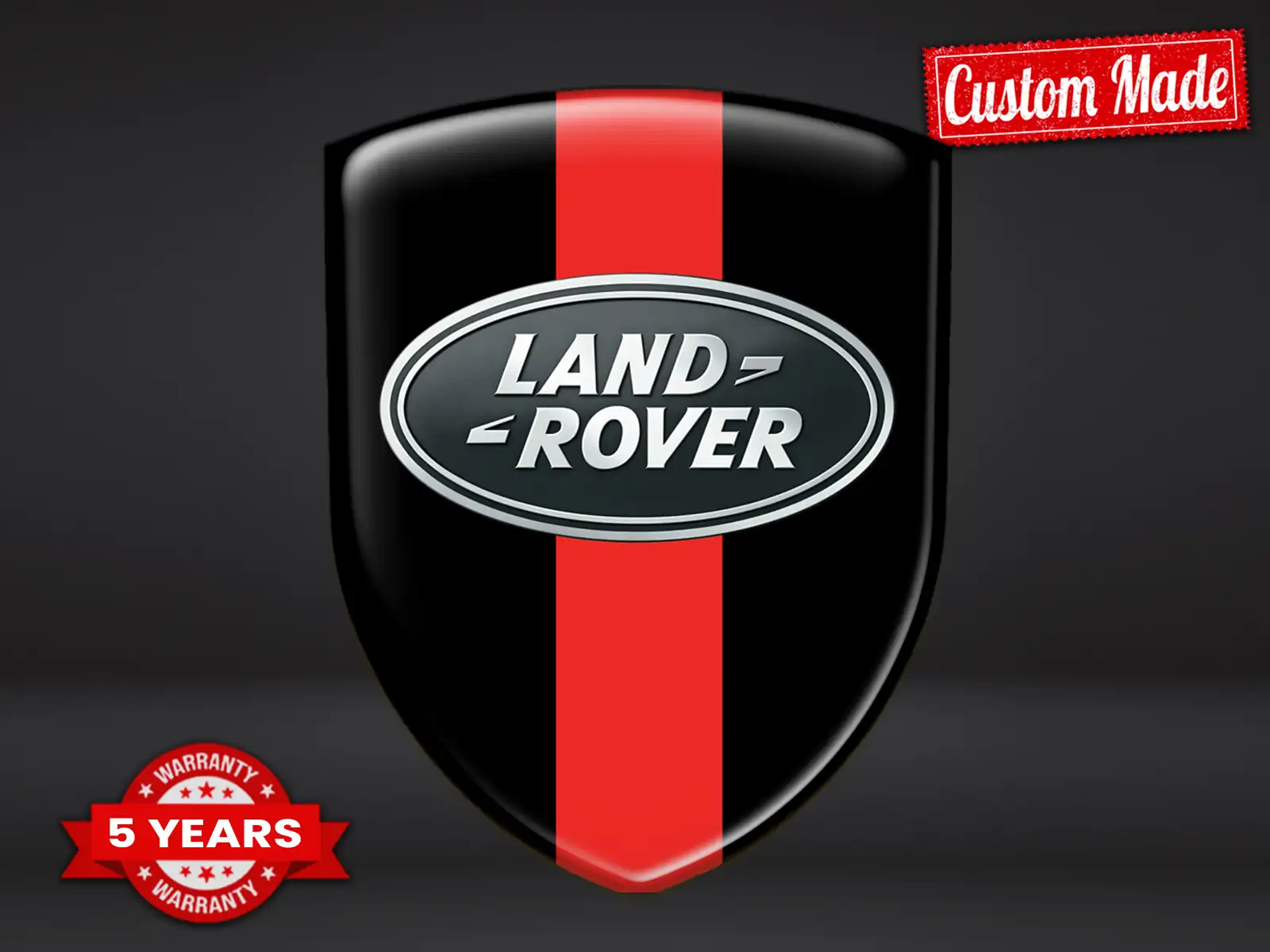 Land Rover Logo Pegatina Pro Máximo Resistente Diseño Elegante